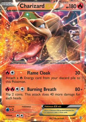 Charizard-EX (011/83) | Pokémon | MYP Cards