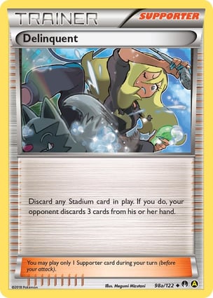 Delinquente (098A/122) / Delinquent | Pokémon | MYP Cards