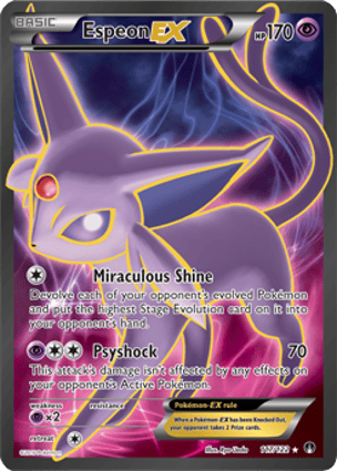 Espeon-EX (117/122) | Pokémon | MYP Cards