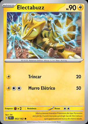 Electabuzz (053/162) | Pokémon | MYP Cards