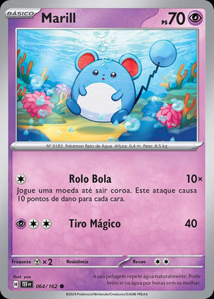Marill (064/162) | Pokémon | MYP Cards