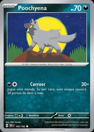 Poochyena (105/162) | Pokémon | MYP Cards