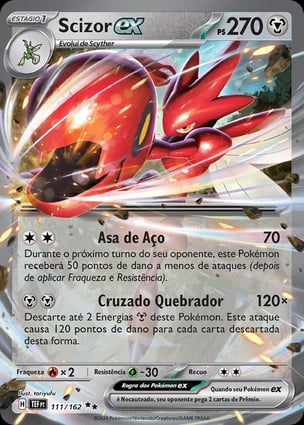 Scizor ex (111/162) | Pokémon | MYP Cards