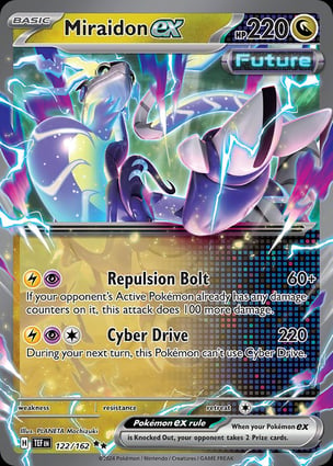 Miraidon ex (122/162) | Pokémon | MYP Cards