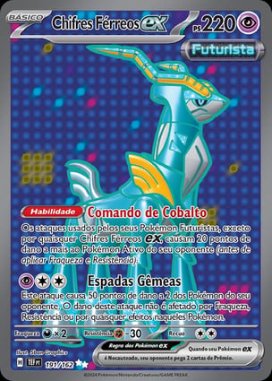 Chifres Férreos ex (191/162) / Iron Crown ex | Pokémon | MYP Cards
