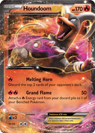 Houndoom-EX (021/162) | Pokémon | MYP Cards