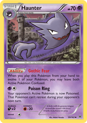 Haunter (059/162) | Pokémon | MYP Cards
