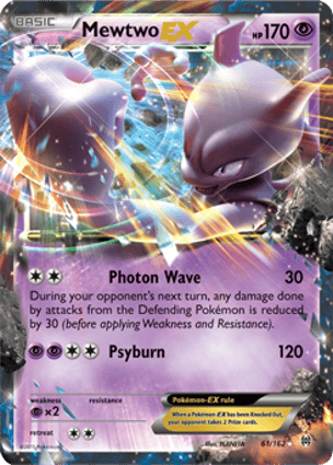Mewtwo-EX (061/162) | Pokémon | MYP Cards