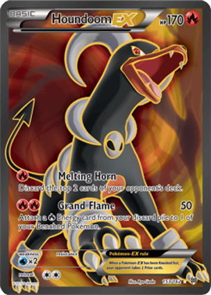 Houndoom-EX (153/162) | Pokémon | MYP Cards