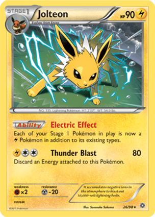 2024 ポケモンカード Jolteon #681 GEM MT Jolteon (026/98) | Pokémon | MYP Cards