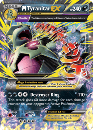 M-Tyranitar-EX (043/98) / M Tyranitar-EX | Pokémon | MYP Cards