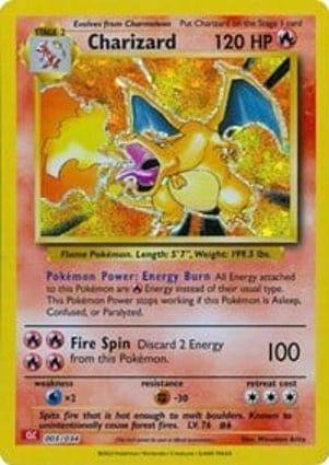 Charizard (003/034) | Pokémon | MYP Cards
