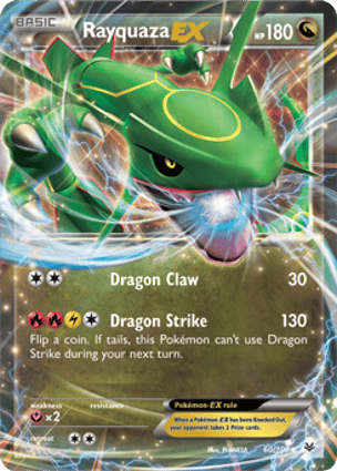 Rayquaza-EX (060/108) | Pokémon | MYP Cards