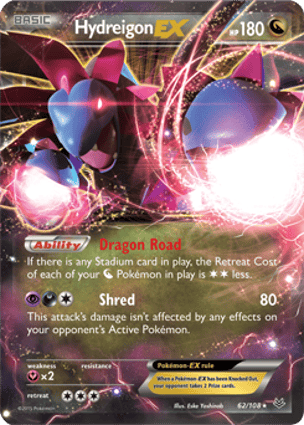 Hydreigon-EX (062/108) | Pokémon | MYP Cards
