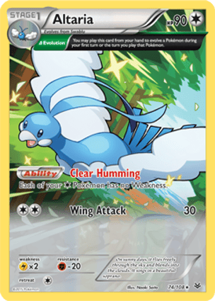 ポケモンカード FA/ALTARIA 074 Altaria (074/108) | Pokémon | MYP Cards