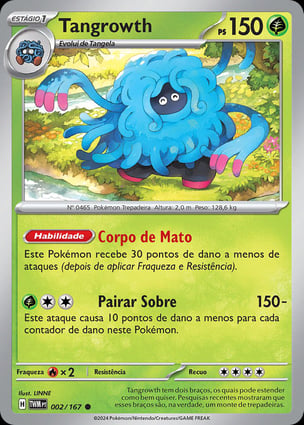 Tangrowth (002/167) | Pokémon | MYP Cards
