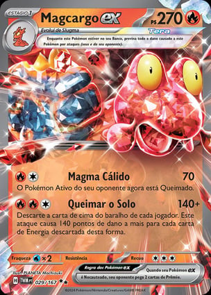 Magcargo ex (029/167) | Pokémon | MYP Cards