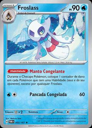 Froslass (053/167) | Pokémon | MYP Cards