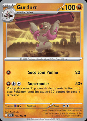 Conkeldurr (105/167) | Pokémon | MYP Cards