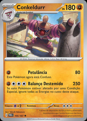 Conkeldurr (105/167) | Pokémon | MYP Cards
