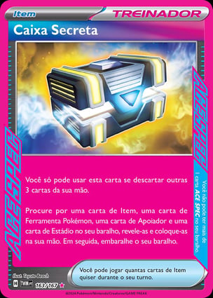Caixa Secreta (163/167) / Secret Box | Pokémon | MYP Cards