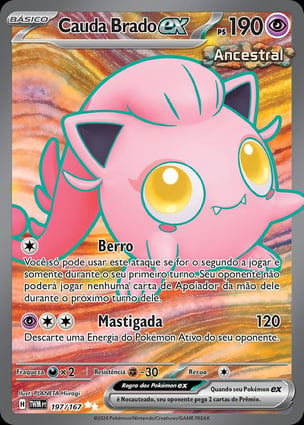 Cauda Brado ex (197/167) / Scream Tail ex | Pokémon | MYP Cards