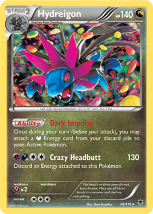 Hydreigon (074/119) | Pokémon | MYP Cards