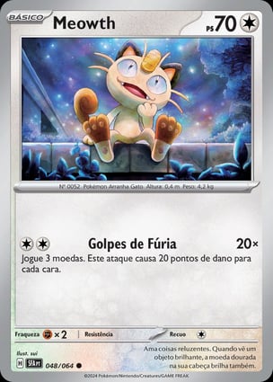 Meowth (048/064) | Pokémon | MYP Cards