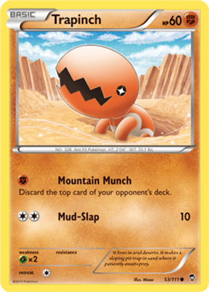 Trapinch (053/111) | Pokémon | MYP Cards
