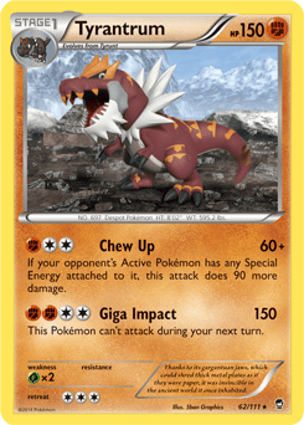 Tyrantrum (062/111) | Pokémon | MYP Cards