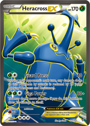 Heracross-EX (105/111) | Pokémon | MYP Cards
