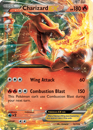 Charizard-EX (012/106) | Pokémon | MYP Cards