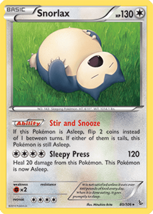 Snorlax (080/106) | Pokémon | MYP Cards