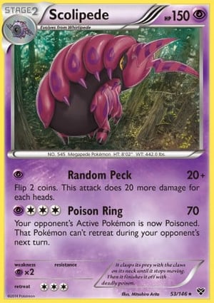 Scolipede (053/146) | Pokémon | MYP Cards
