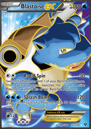 Blastoise-EX (142/146) | Pokémon | MYP Cards