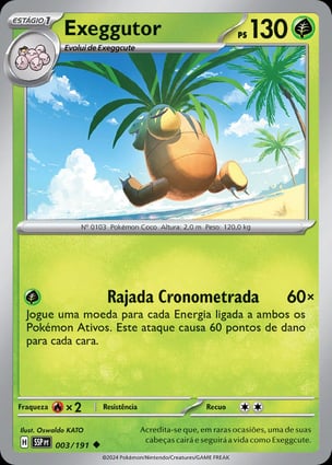 Exeggutor (003/191) | Pokémon | MYP Cards