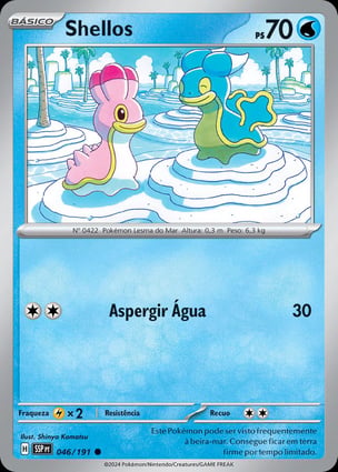 pokemon shellos card Snow Full Art : r/customtradingcard [1] Rain Splash (10) Attack 2 Shellos (046/191) | Pokmon |