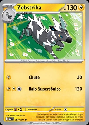 Zebstrika (063/191) | Pokémon | MYP Cards