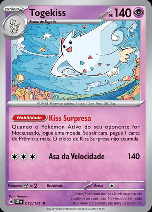 Togekiss (072/191) | Pokémon | MYP Cards