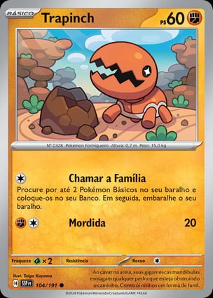 Trapinch (104/191) | Pokémon | MYP Cards