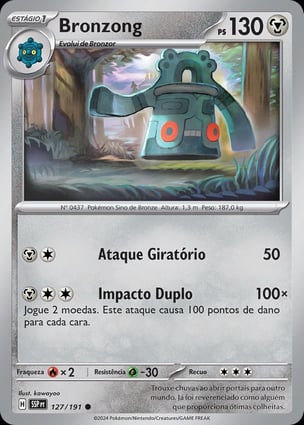 Bronzong (127/191) | Pokémon | MYP Cards