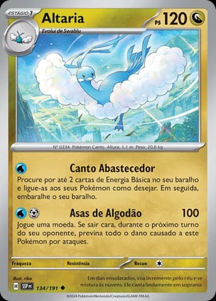 Altaria (134/191) | Pokémon | MYP Cards
