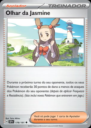 Olhar da Jasmine (178/191) / Jasmine's Gaze | Pokémon | MYP Cards