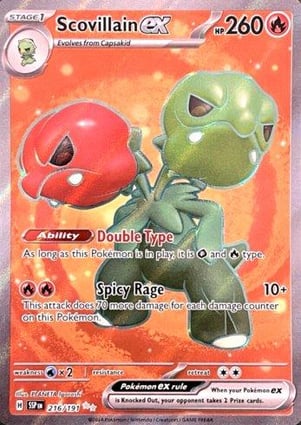 Scovillain ex (216/191) | Pokémon | MYP Cards