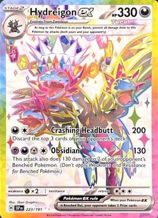 Hydreigon ex (223/191) | Pokémon | MYP Cards