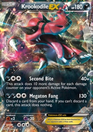 Krookodile-EX (25/211) | Pokémon | MYP Cards