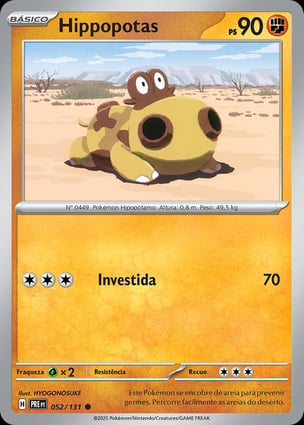 Hippopotas (052/131) | Pokémon | MYP Cards