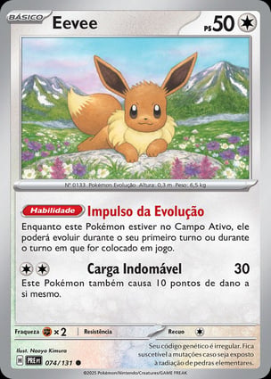 Eevee - Pokemon Day 2025 (074/131) | Pokémon | MYP Cards
