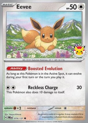 Eevee - Pokemon Day 2025 (074/131) | Pokémon | MYP Cards