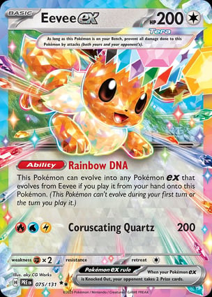 Eevee ex (075/131) | Pokémon | MYP Cards